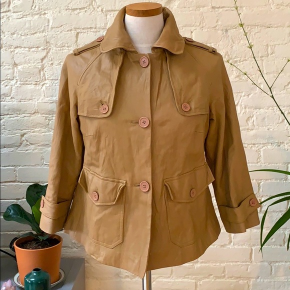 50% off! Margaret Godfrey leather jacket